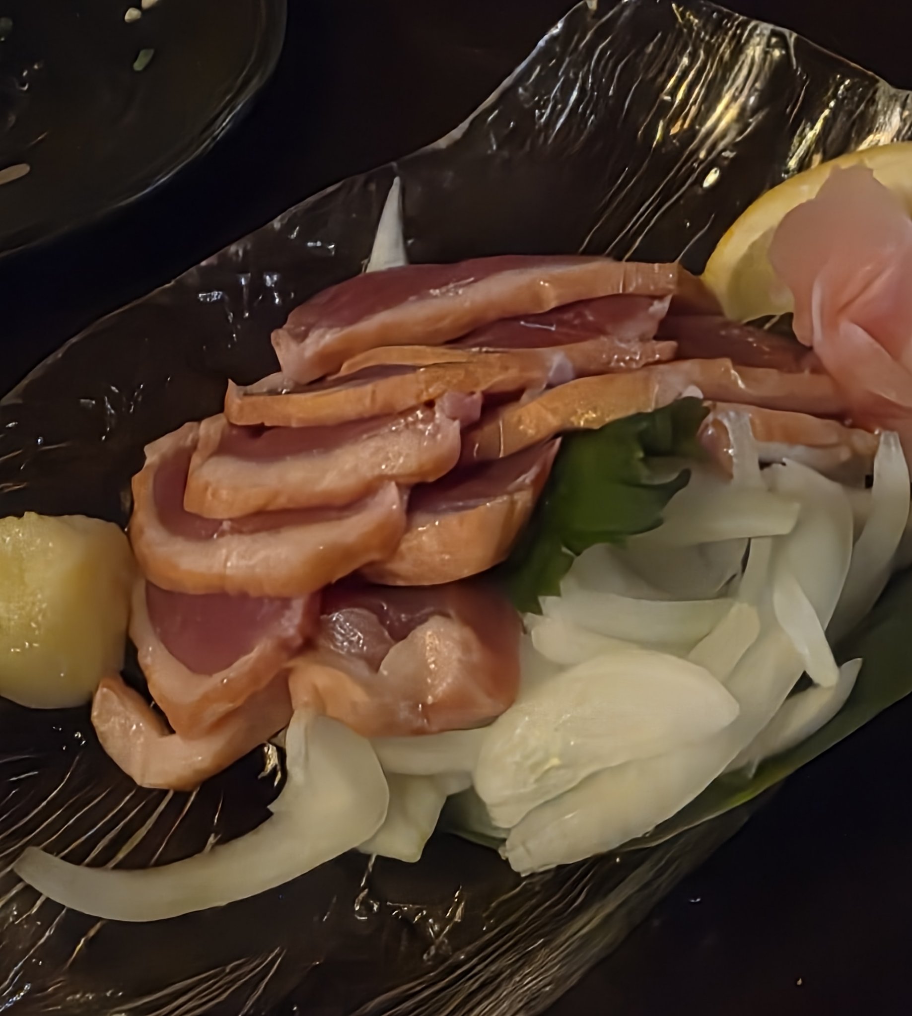 かも刺し